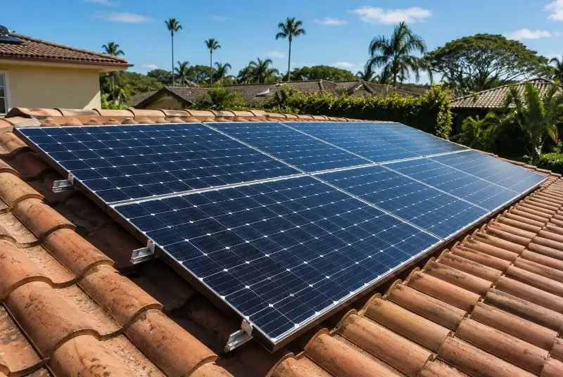 Installation de panneaux solaires aux Moutiers-en-Retz